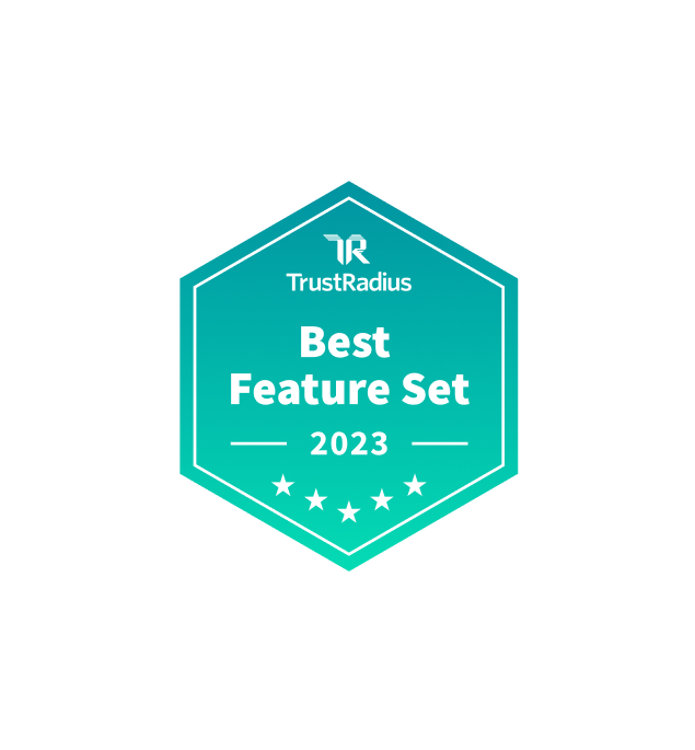 TrustRadius Best Feature Set 2023