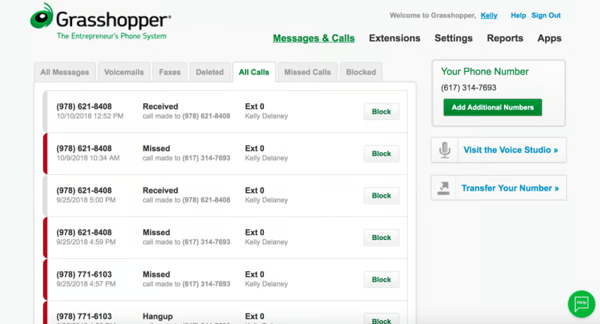 Grasshopper is one of many alternatives to RingCentral.