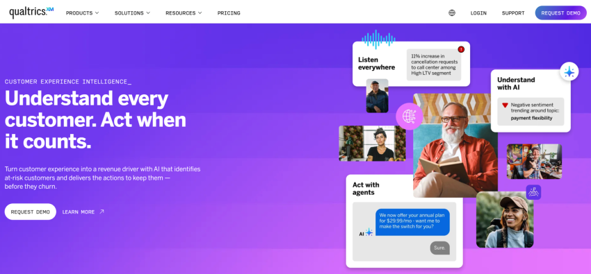 Screenshot of Qualtrics