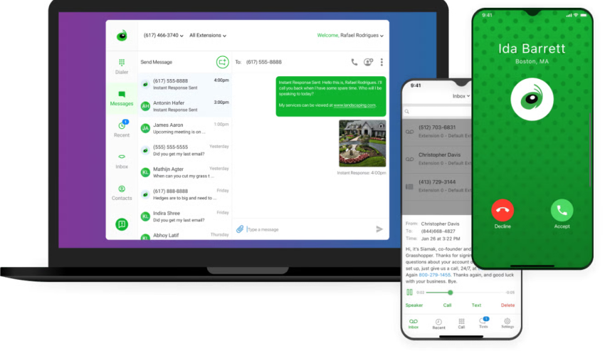 Grasshopper - Vonage alternatives