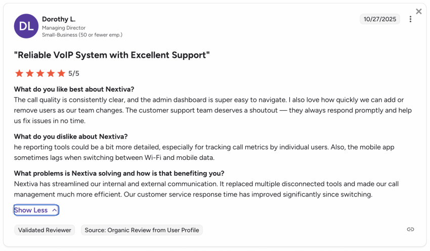 Nextiva: Reliable VoIP System with Excellent Support (Review)