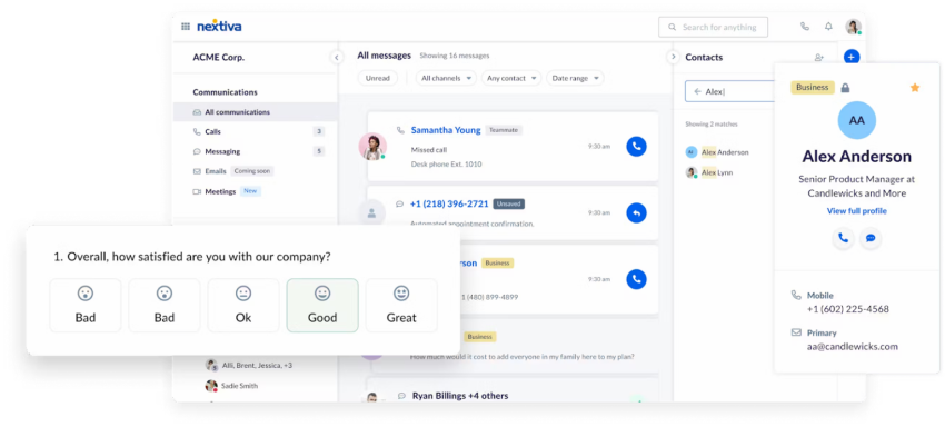 Omnichannel interface