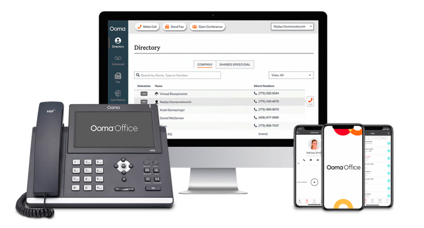 OpenPhone alternatives - Ooma phone system