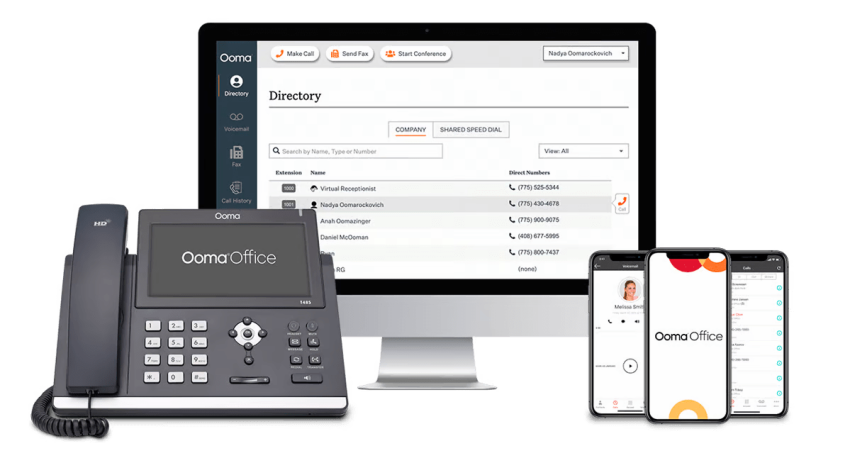 Ooma is among the top competitors to RingCentral.