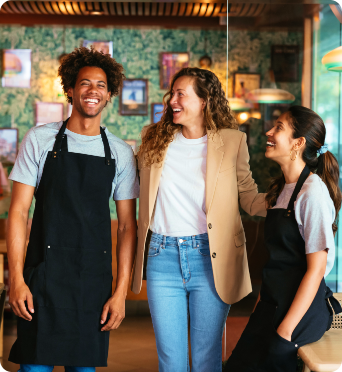 Restaurant employees