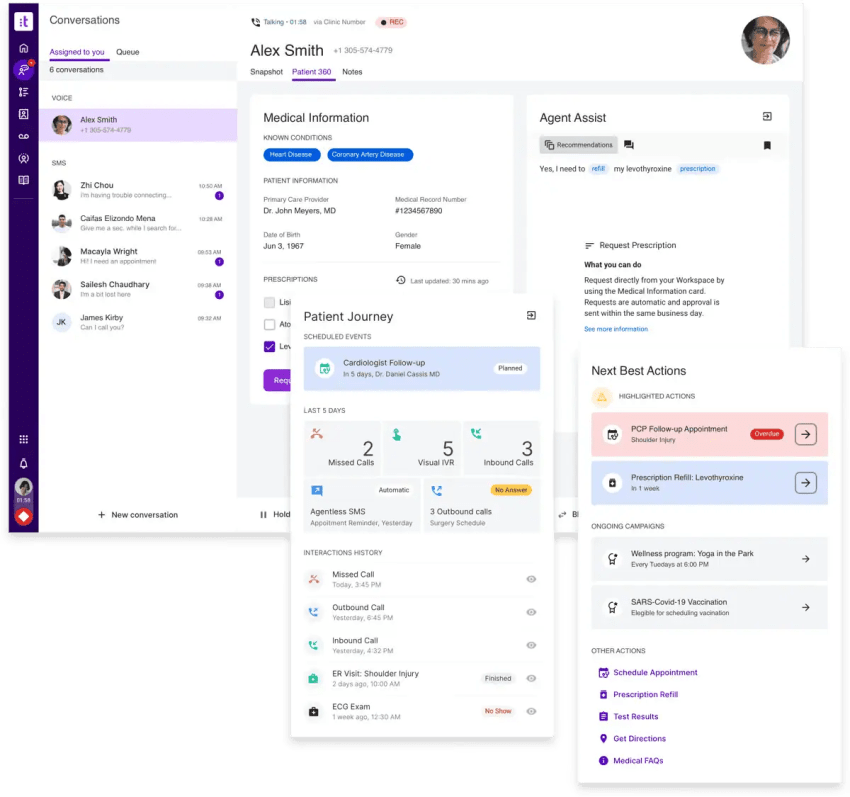 Talkdesk dashboard